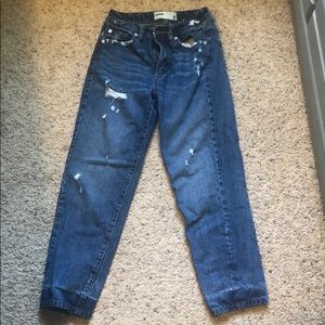 Garage MOM jeans- telluride blue